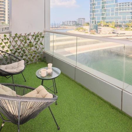 Wonderful Two Bed Room With Full Marina View Dubái Exterior foto
