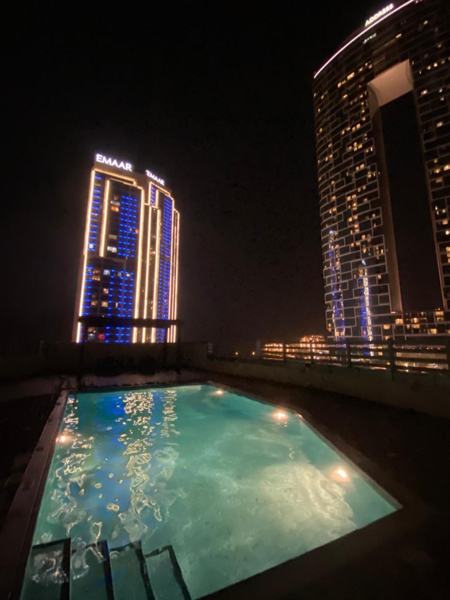 Wonderful Two Bed Room With Full Marina View Dubái Exterior foto