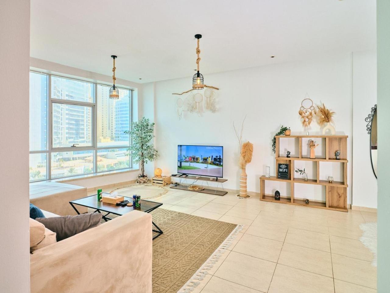 Wonderful Two Bed Room With Full Marina View Dubái Exterior foto