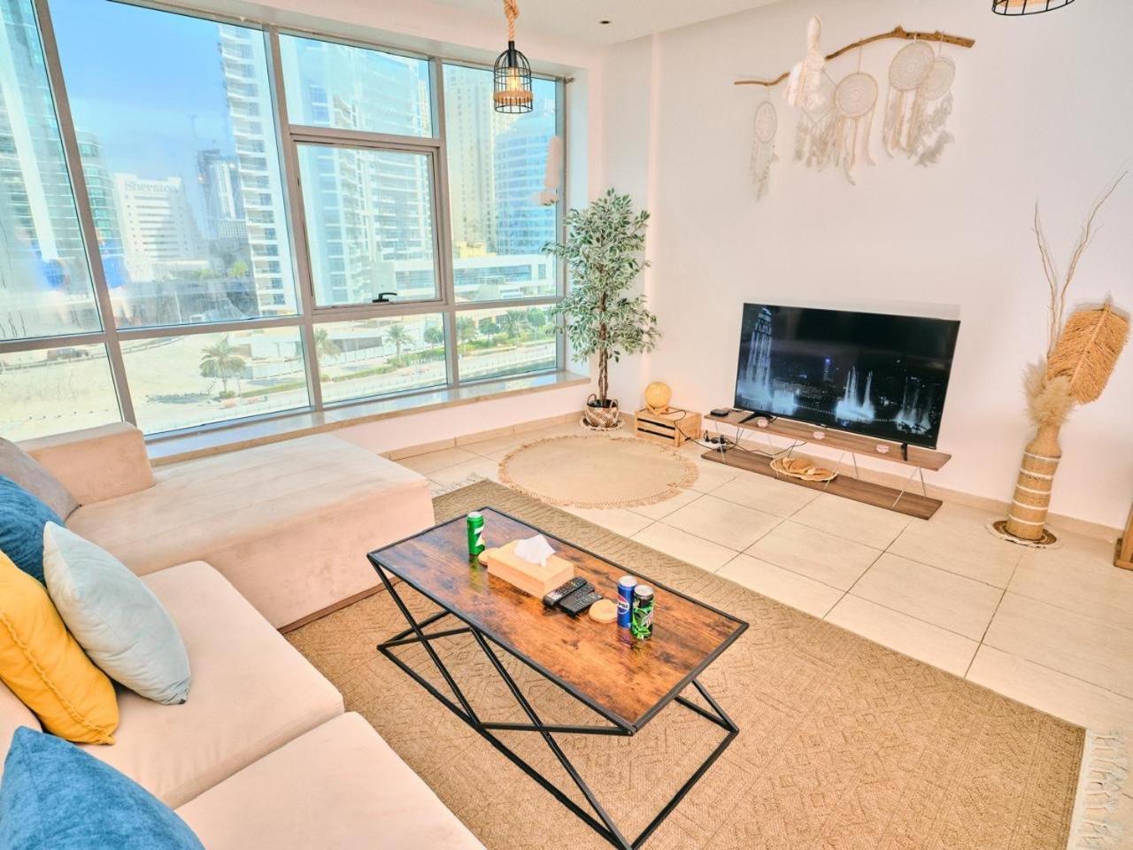 Wonderful Two Bed Room With Full Marina View Dubái Exterior foto