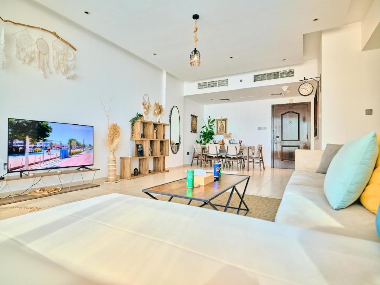 Wonderful Two Bed Room With Full Marina View Dubái Exterior foto