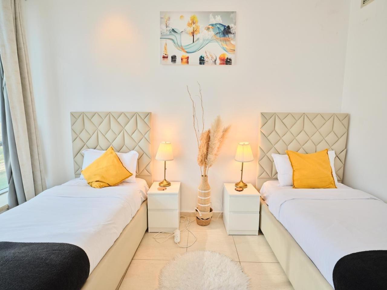 Wonderful Two Bed Room With Full Marina View Dubái Exterior foto