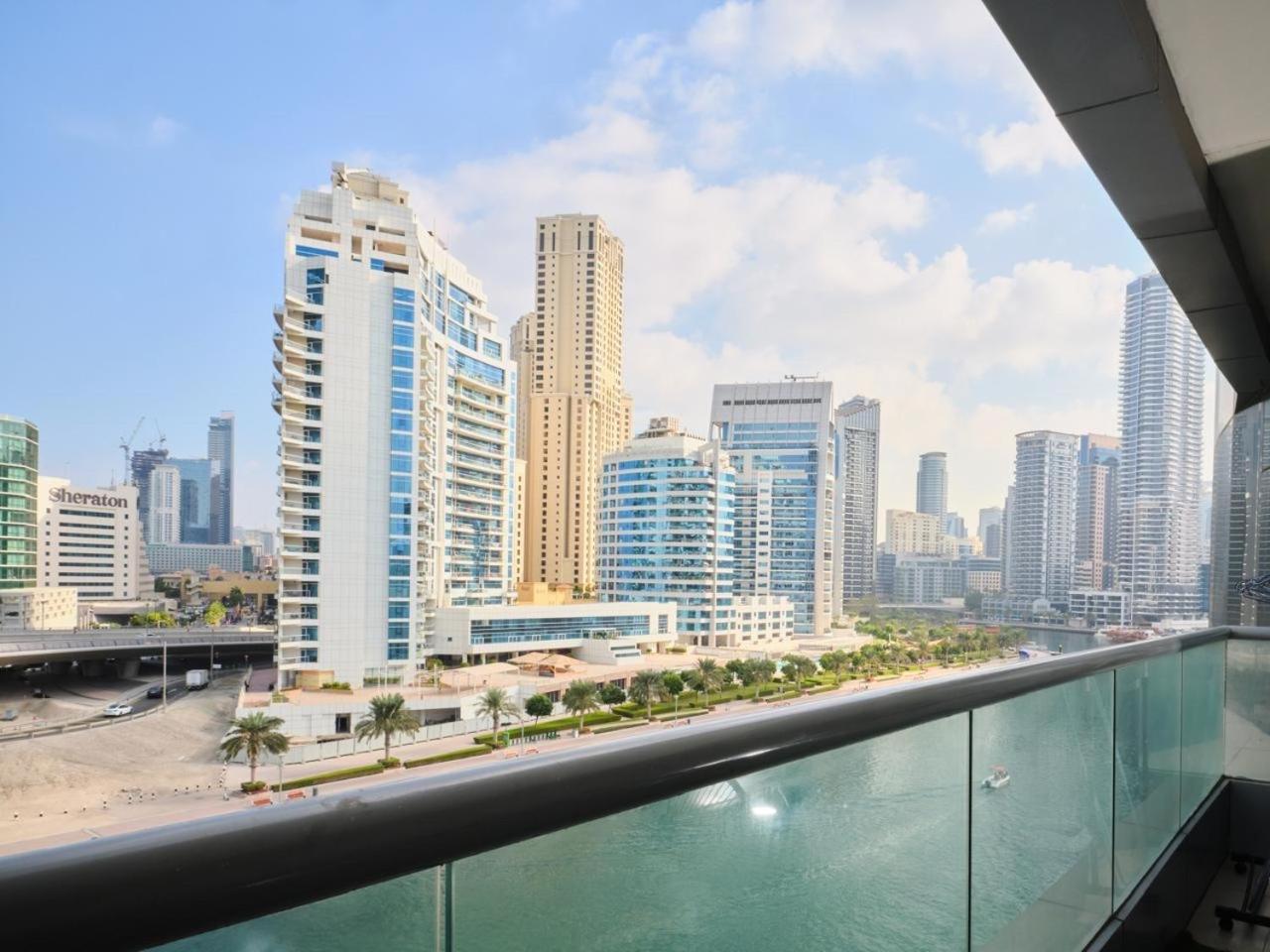 Wonderful Two Bed Room With Full Marina View Dubái Exterior foto