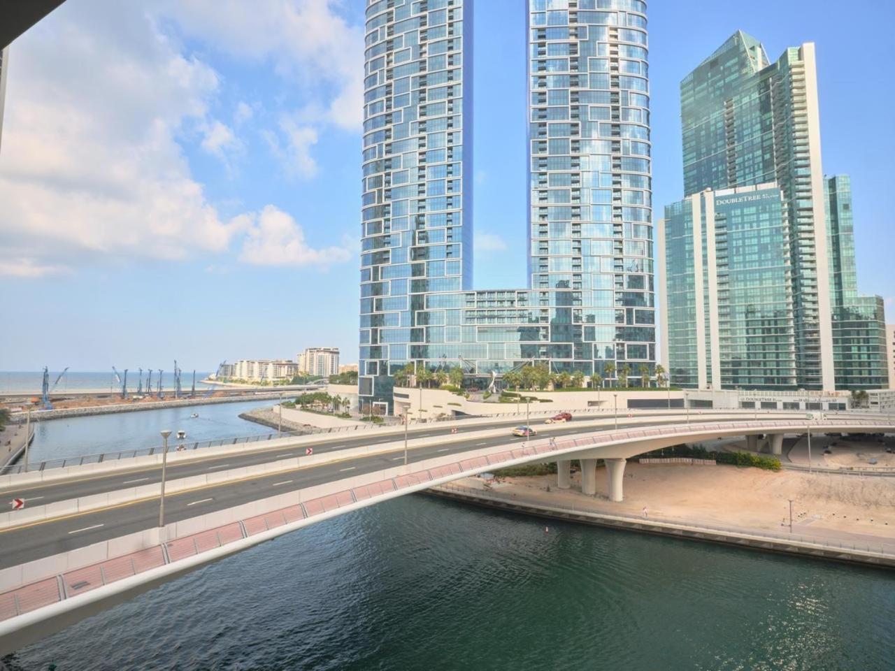 Wonderful Two Bed Room With Full Marina View Dubái Exterior foto